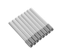 TIDTALEO 8 piezas Metálico para Lápices Prolongador Ergonómico para Lápices Cortos Alargador Portátil para y Oficina Soporte Resistente y Reutilizable para Dibujo y Escritura