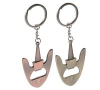 TIDTALEO Abridor de Botellas de 2 Piezas Abridor Manual de Cerveza de Metal Diseño Retro Herramienta para Botellas para Fiestas y Reuniones Accesorio Portátil
