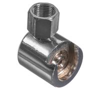 TIDTALEO Adaptador Metálico de Grasa con Cabeza de Botón para Conexión Segura Recambio Hidráulico Resistente de Hierro y Aleación de Zinc para Boquillas de Engrase