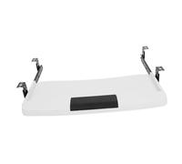 TIDTALEO Bandeja para Teclado Debajo del Escritorio con Sistema Deslizante Ajustable Cajón Soporte Ergonómico para Ratón y Teclado Organizador Resistente para Oficina y Hogar