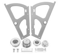 TIDTALEO Bisagras de Acero Inoxidable para Gabinetes y Cajones Carga Fuerte y Uso Versátil, Pack de 2 Piezas para Proyectos de Muebles DIY en Cocina y Armarios