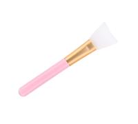 TIDTALEO Brocha de Maquillaje para Mujer Mango de Madera y Silicona, Pincel Profesional Que No Mancha Adecuado para Aplicar Mascarillas de Barro y Arcilla Color Aleatorio