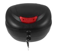 TIDTALEO Caja Trasera para Motocicleta Eléctrica con Diseño Reflectante Resistente Al Agua Abrasión Maletero De Fácil De Instalar Accesorio Seguro para Scooter y Moto Urbana