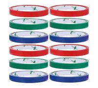 TIDTALEO Cinta Adhesiva para Sellar Bolsas de Pet en Rollos de 12, Resistente y No Fácil de Romper, Adecuado para Tiendas de Conveniencia y Mercados Agrícolas