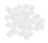 TIDTALEO Clip Conector Transparente para Cadena de Bolas de Persianas Verticales, 4.5x6 Mm, 50 Unidades, Accesorio Compatible Cortinas Romanas y Enrollables, Herraje para Tratamientos