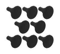 TIDTALEO de Pies de Silicona Negros para Uso Doméstico Antideslizantes Estabilidad Mejorada 8 Piezas Compatibles Orificio de 4.5 Mm para Olla de Cocción Lenta y Arrocera