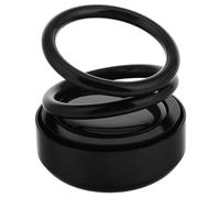 TIDTALEO Difusor De Aromaterapia Solar Para Coche Con Diseño De Anillo Doble Giratorio Ambientador Decorativo Para Interior Del Automóvil