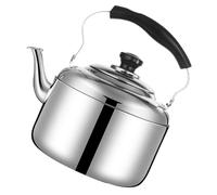 TIDTALEO Hervidor Silbante de Acero Inoxidable con Mango Ergonómico para Cocina Gas Inducción Vitrocerámica