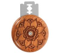 TIDTALEO Juego de Cortadores de Pan Mango de Madera de Palo de Rosa, 5 Cuchillas Reemplazables para Marcar y Cortar Masa, Herramienta para Repostería y Cocina Casera