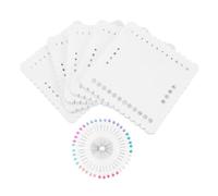 TIDTALEO Juego de Tablero Kumihimo Cuadrado 10x10 Cm con 5 Placas de Espuma y Pasadores de Posicionamiento para Hacer Pulseras, Disco Trenzador Manualidades Diy, Tablero de Pulseras