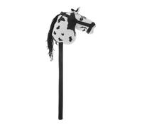TIDTALEO Juguete de Madera Cabeza de Caballo Negro, Estimula el Equilibrio y Potencial Artístico, Adecuado para Actuaciones en Jardín de Infancia y Juegos