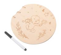 TIDTALEO Libro de Firmas para Shower con Diseño Retro Chic Mensajes y Recuerdos para Mamás y Bebés Regalo Original para Fiesta y Souvenir Especial