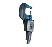TIDTALEO Micrómetro Digital de Exterior Pantalla Grande Retroiluminada y Conversión Rápida de Unidades, de Material Cementado, Intervalo 0-25mm para Mediciones Precisas