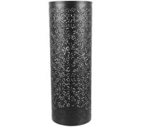 TIDTALEO Paragüero Metálico Negro Redondo y Cuadrado, Soporte Resistente para Paraguas y Bastones, Cubo Organizador para Entrada y Hogar, Gran Capacidad, Antióxido, Uso Interior