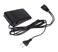 TIDTALEO Pedal Suministro Estable Diseño de Energía y Multifuncional Cosser Controlador para Máquina Negro Cable de Alimentación y Conexión de Tres Clavijas Doméstica para Uso Hogar