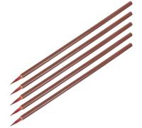 TIDTALEO Pinceles de Caligrafía China para Escribir y Dibujar, 5 Unidades, Tamaño Pequeño, Material Duradero, Adecuado para Estudiantes, Pintura y Dibujo Artístico