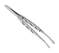 TIDTALEO Pinzas Metálicas para Glándulas Meibomio 4x5 de Acero Inoxidable, Exprimidor de Párpados para Masaje y Cuidado Facial, Herramienta Precisa para Molestias Oculares y Belleza