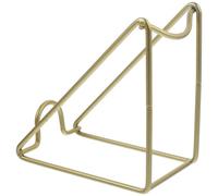 TIDTALEO Puesto de Vinos Moderno de Hierro Ranura Única, Soporte Triangular para Botellas, Expositor Funcional para Cocinas y Celebraciones como San Valentín