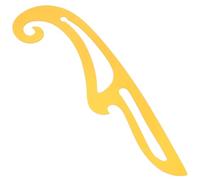 TIDTALEO Regla Curva de Costura Ligera para Patronaje y Corte de Telas Herramienta Multiusos para Diseño de Prendas y Dibujo Técnico Resistente y Portátil para Modistería y Confección