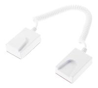 TIDTALEO Soporte para Control Remoto Correa Antipérdida Retráctil Autoadhesiva Gancho Cuadrado sin Taladro Cable de Seguridad Práctico para TV y Dispositivos Portátiles