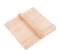 TIDTALEO Tapa de Sartén de Madera Japonesa Fácil de Almacenar y Transportar Diseño Retro y Artístico para y Tamagoyaki para Uso