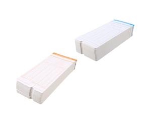 TIDTALEO Tarjetas de Registro de Horas de Oficina 200 Unidades Papel Resistente Formato Semanal para Reloj de Fichar Control Asistencia Empleados Uso Oficina Fábrica Almacén