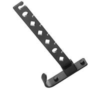 TIDTALEO Tendedero Estético Plegable para Ropa De Pared 60 Cm Aluminio Espacial Negro Sin Perforaciones Práctico para Baño Dormitorio Soporte Metálico Organizador De Armario