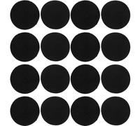 TIDTALEO Tiras Adhesivas de Gancho y Bucle de Doble Cara para Fijar Alfombrillas de Coche, Autoadhesivas 50x50 Mm, 20 Pares, Adhesivo Fuerte Invisible Antideslizante para Interiores