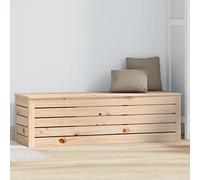 Tidyard Caja de almacenaje,Baúl Almacenaje Exterior Grande,Arcón Jardin Exterior,Arcón Almacenaje Exterior Resina para Cojines,Muebles de Patio,Artículos de Jardinería,Pino 109x36,5x33 cm