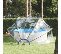 Tidyard Cúpula de Piscina Transparente 440x220 cm - Protección Solar y Antilluvia Modelo YFXLRZJ-92299ES