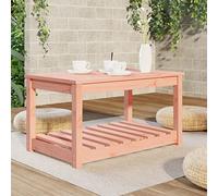 Tidyard - Mesa de jardín, 82,5 x 50,5 x 45 cm, madera maciza de Douglas mesa de comedor al aire libre, mesa de comedor para terraza, balcón, interior y exterior, camping