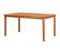 Tidyard Mesa de jardín Madera Maciza de Acacia 150x90x74 cm