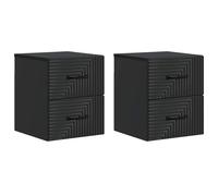 Tidyard Mesa de Noche Elegante y Funcional - Estilo Moderno, Almacenamiento Práctico, Uso Multi-propósito YFXGMZJ-898638ES