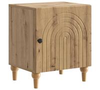 Tidyard Mesa de Noche Moderna Roble Art. - Almacenamiento Espacioso, Diseño Elegante, Uso Interior YFXGMZJ-894123ES