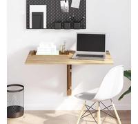 Tidyard Mesa Plegable de Pared: Multifuncional y Ahorro de Espacio, Soporte Roble, 100x60x56 cm YFXLYDZJ-243053ES
