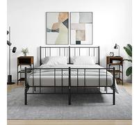 Tidyard Mesitas de noche 2 piezas roble marrón 35 x 34,5 x 70 cm