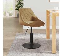 Tidyard Taburete Barra Giratorio, Terciopelo, Ajustable, 360 Grados, Acero Negro Modelo YFXQY-335314ES