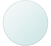 Tidyard TidyardTablero de Mesa Redondo de Vidrio Templado de 700 mm