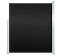 Tidyard Toldo Lateral de jardín o terraza 160x300 cm Negro