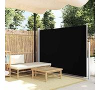 Tidyard Toldo Lateral retráctil 160x500 cm Negro