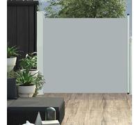 Tidyard Toldo Lateral retráctil de jardín Gris 100x300 cm