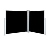 Tidyard Toldo Lateral retráctil Negro 100x600 cm