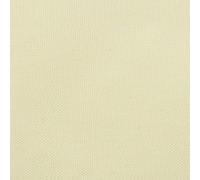 Tidyard Toldo para balcón Tela Oxford 75x400 cm Crema
