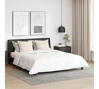 TidyardSofá de 2 plazas con Cojines Terciopelo Color Crema 140 cm