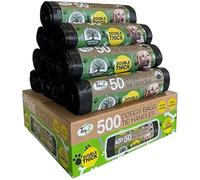 TidyZ 500 bolsas para perros extra fuertes y extragrandes (10 rollos de 50 bolsas)