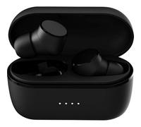 Tie Audio Bluetooth Mini Earphone Shootingstar TX6, Auriculares In-Ear Wireless con Powerbank (5.0 Wireless Earbuds, Everyday & Sport, High Sound Quality, One-Knob Control), Negro