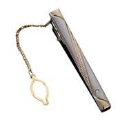 Tie Clip - Tie Pins | Glossy Regular Ties Clip 2.36inch Non-Slip Copper Metal Clasp, Stylish Men Clothing Accessories Present For Husband Father Boyfriend Graduation Wedding Business Meetings
