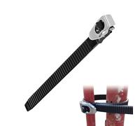 Tie Down Straps Ratchet - 19.6 In,Adjustable Cord with Metal Buckle, Stable Fix | Practical Design,Ratchet Grip Straps, For Truck Pole Fence Gate Outdoor Pipe Trailer Roof Rack Motorcycle Cargo