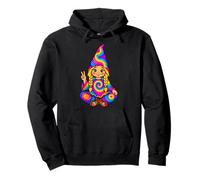 Tie Dye GNOME Peace Sign Hippie GNOME Lover Women Girls Sudadera con Capucha