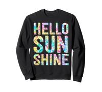 Tie Dye Hello Summer Tie Die Sunny Camp Life Sudadera